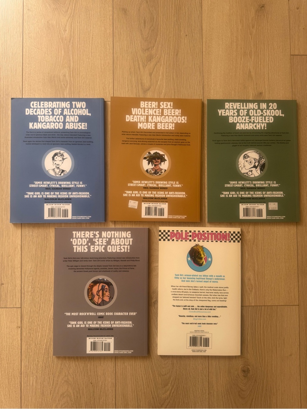 Tank Girl Graphic Novel Set - Multi-Color Collector Editions - Picture 3 of 3